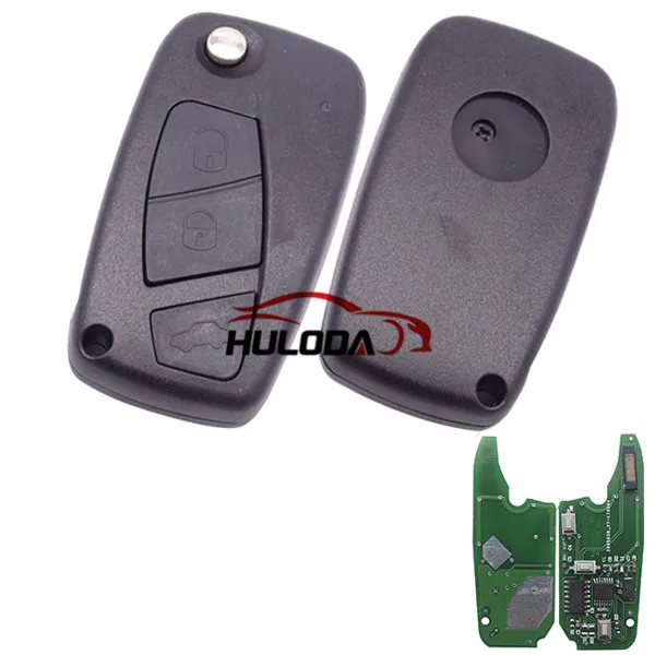 

For Fiat Delphi BSI 3 button remote key With PCF7946AT Chip and 433.92Mhz Transponder: ID46 – PCF7946 Philips Crypto 2 / Hitag2(