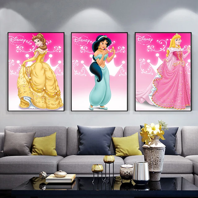 Discover more than 144 disney princess canvas wall decor latest