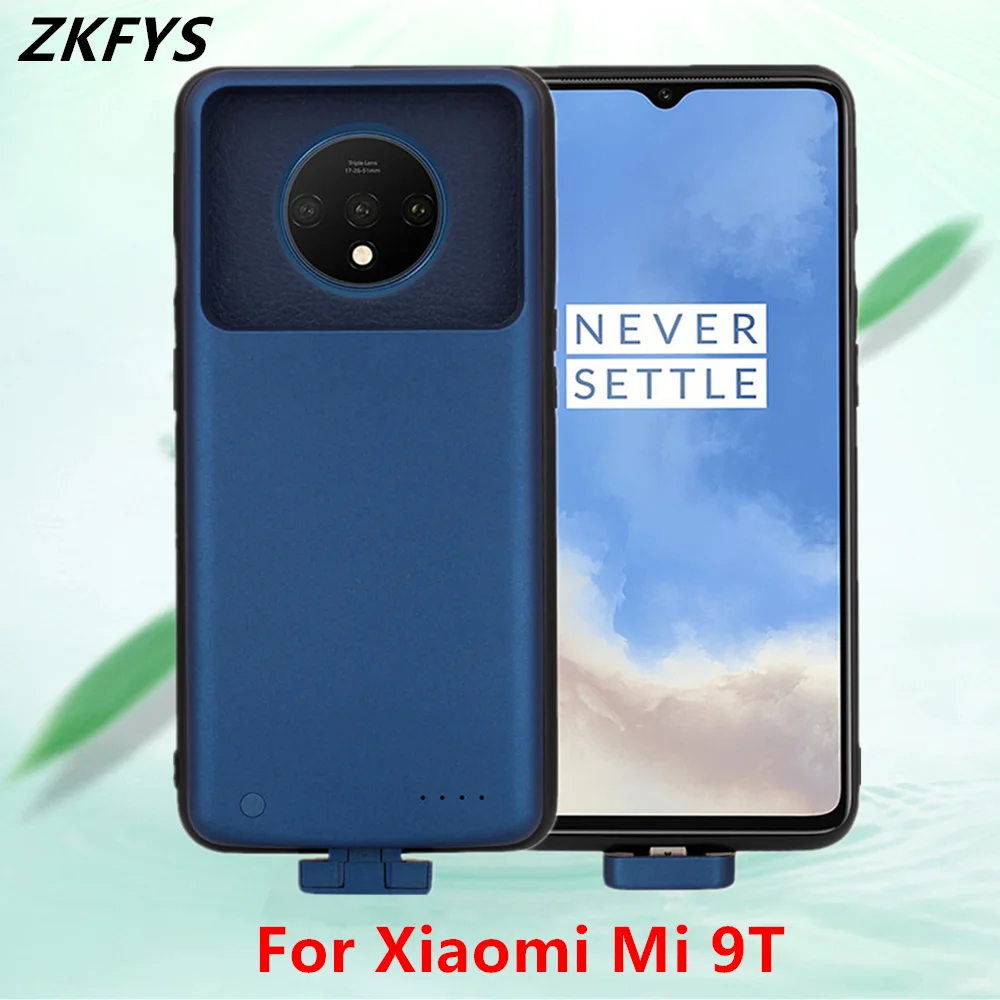 ZKFYS Powerbank чехол для Xiaomi Mi 9T батареи 5000 мАч тонкий внешний аккумулятор 9t Чехлы