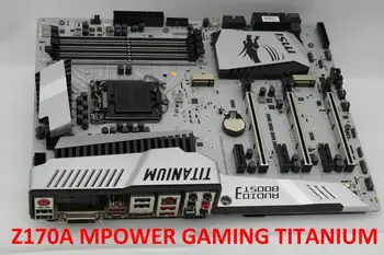 

For MSI Z170A MPOWER GAMING TITANIUM LGA1151 DDR4 Z170 M.2 game motherboard