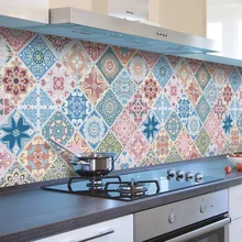 Кухня маслостойкие наклейки высокая температура варочная панель самоклеящаяся плитка шкаф столешница диапазон вытяжка настенные стикеры на обои