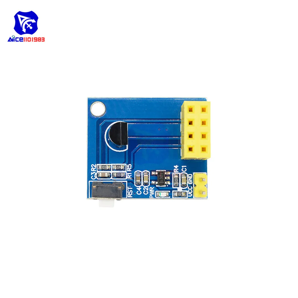 Diymore ESP8266 ESP-01 ESP-01S 5 в wifi Релейный Модуль DS18B20 DHT11 RGB светодиодный пульт дистанционного управления для умного дома