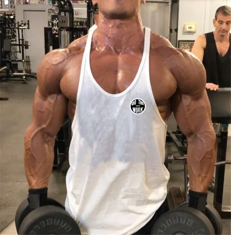 Брендовые спортивные майки Спортивная рубашка Стрингер Майки для бодибилдинга