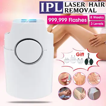 

Professional 999999 Flash Permanent IPL Laser Depilator 3 Gear Laser Hair Removal Epilator Women Painless Hair Remover Machine