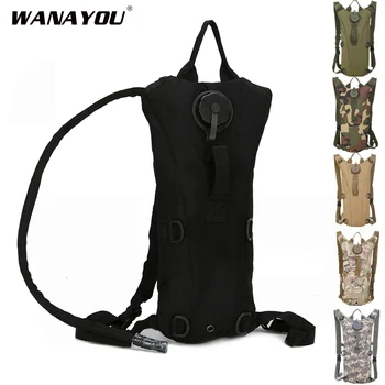 

3L Water Bag, Outdoor Military Tactical Hydration Backpack, Waterproof Molle Hiking Climbing Riding Cycling Water Bladder Bag