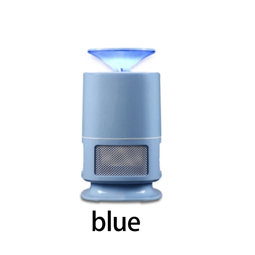 Blue USB Электрический москитный убийца физический светодиодный Жук Zapper анти средство от мух Жук Насекомое репеллент светодиодный светильник для дома офиса улицы - Цвет: Blue
