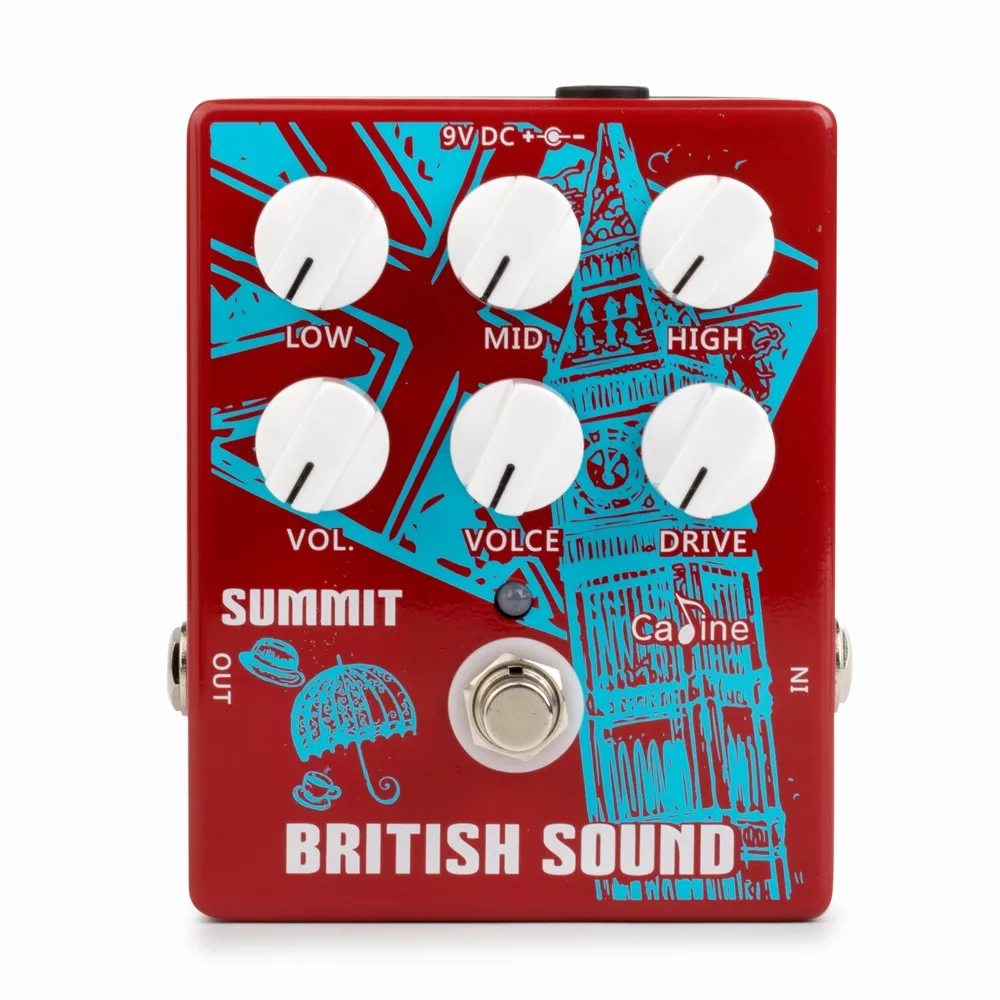 CP-58 Baker Street Guitar Pedal British Sound Effect Pedal CP-58 Baker Street Guitar Pedal British Sound Effect Pedal