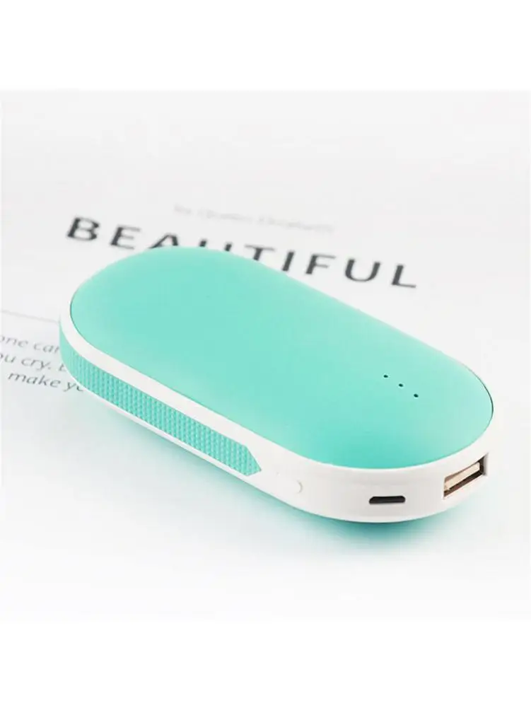 Мини USB грелки для рук зимние портативные карманные Подогреватели рук милые мини девочки взрывозащищенные безопасные 5200 мАч для путешествий на открытом воздухе