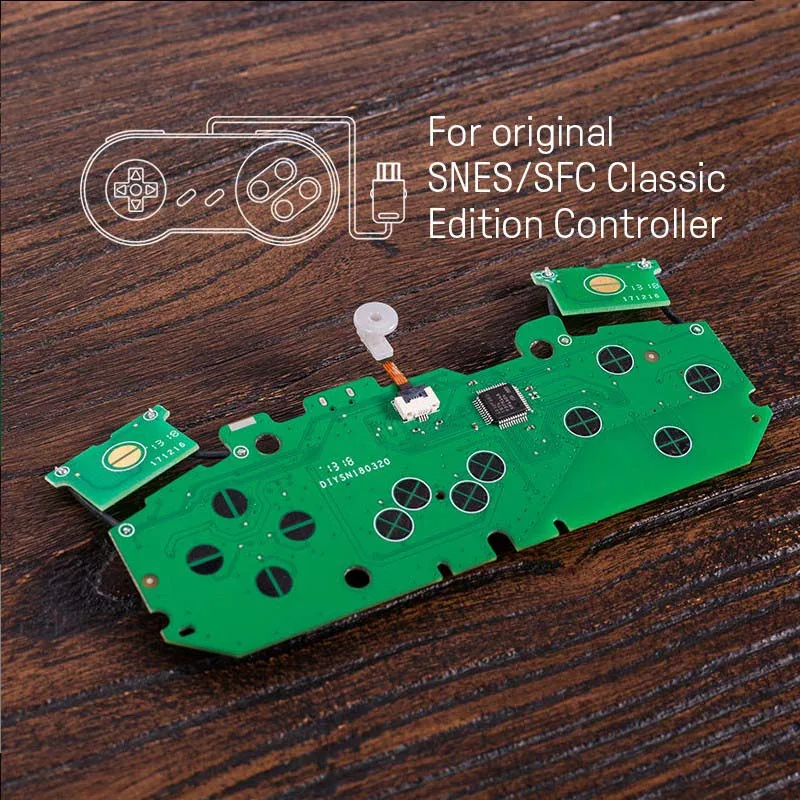 8Bitdo DIY Super Modkit parts SNES/SF C Controller SNES SF to Bluetooth геймпад для контроллера Sega Mega
