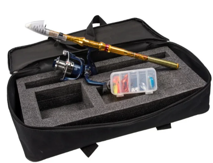 

Gold Sea Fishing Rod Set with a Bag