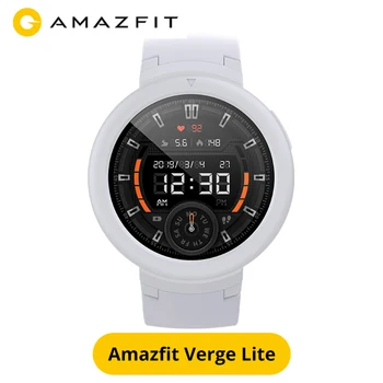 

Global Version Amazfit Verge Lite Smartwatch Sports Watch for Android iOS Phone GPS GLONASS GPS Long Battery Life