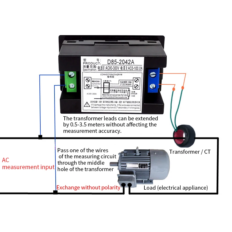 Display LCD a 3 cifre con voltmetro 80-500V per pannello nero 79x32x43mm | Leroy Merlin