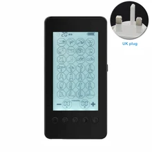 Облегчение боли унисекс физиотерапия ABS Регулируемый Многофункциональный Электрический lcd сенсорный экран расслабляющий двухканальный 28 режимов массажер