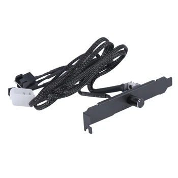 

Computer Chassis Baffle PCI Bit Fan Speed Regulator 3 Circuit Hub External Controller Radiator Switch Speed Control