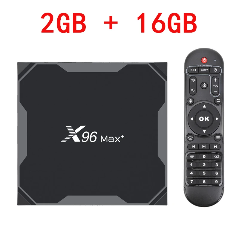 X96 Max+ смарт ТВ BOX Android 9,0 Amlogic S905X3 4 ядра, 4 Гб 64 Гб 2,4 г& Wi-Fi 5 ГГц Wi-Fi, BT 1000M 8K IPTV Set-top BOX PK HK1 плюс H96 - Цвет: 2G 16G TV BOX