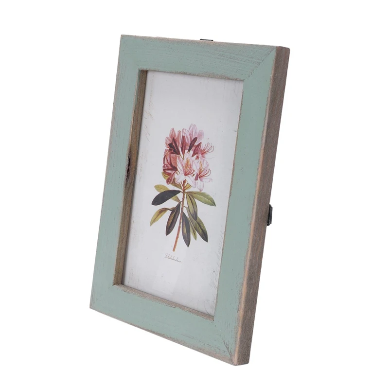 Light Green Винтажная фоторамка деревянные свадебные фоторамки - Цвет: Light Green