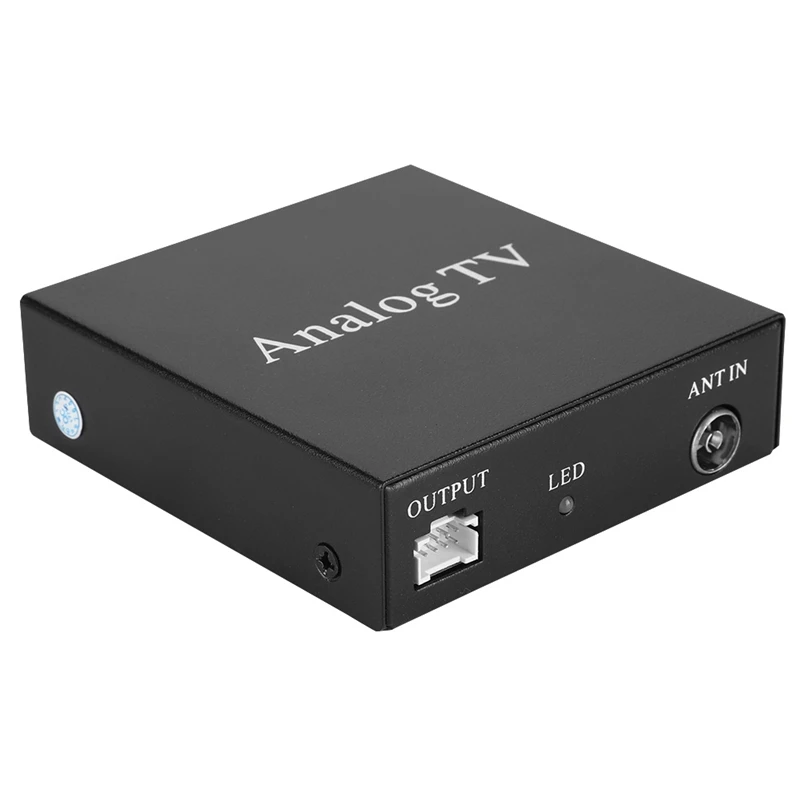 12V автомобиль мобильный Dvd аналогового ТВ, свободные руки, ресивер, набор ТВ приемник тюнер сильный сигнал ящик с пультом дистанционного управления для автомобиль аналоговый телевизор