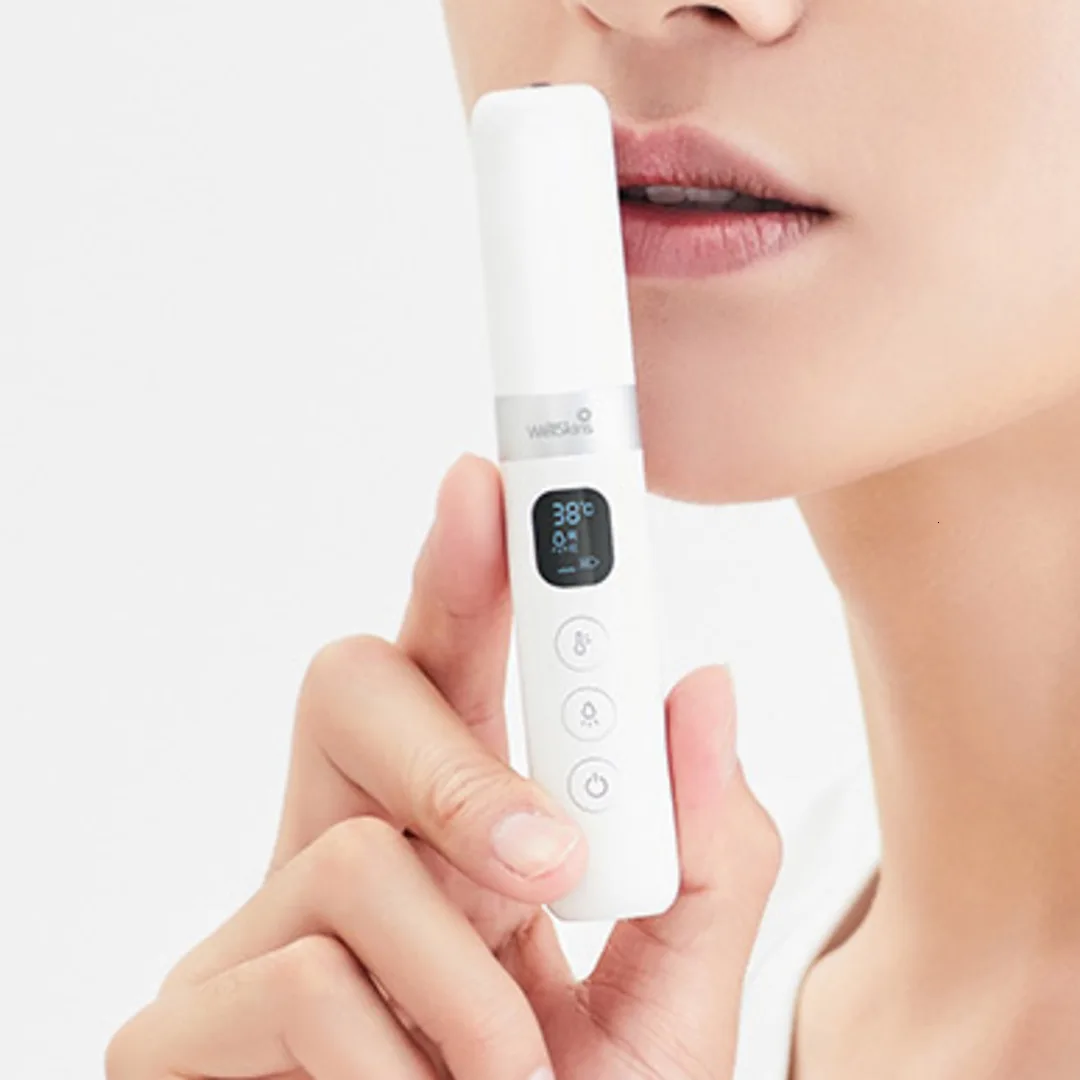 Xiaomi WellSkins прибор для улучшения кожи вокруг глаз теплый Цветной светильник Массаж Красивой многофункциональной для Xiomi Redmi 3 Шестерни вибрационный массаж 38-45 ℃ - Цвет: white