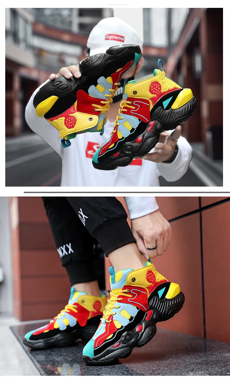 Sneakers for Men Lace-up Breathable Man Cotton Shoes Outdoor Leisure Shoes 2020 Zapatos Hombre Sneakers For Men Casual (6)