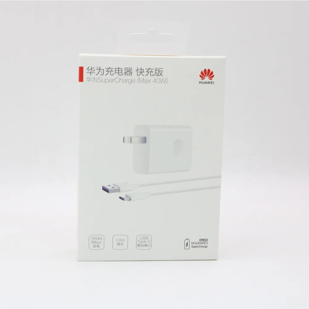 Оригинальное супер зарядное устройство huawei 40 Вт ЕС зарядное устройство адаптер питания 5A USB TYPE C кабель для Honor 9 10 Nova 5 5i p10 p20 p30 pro mate 30