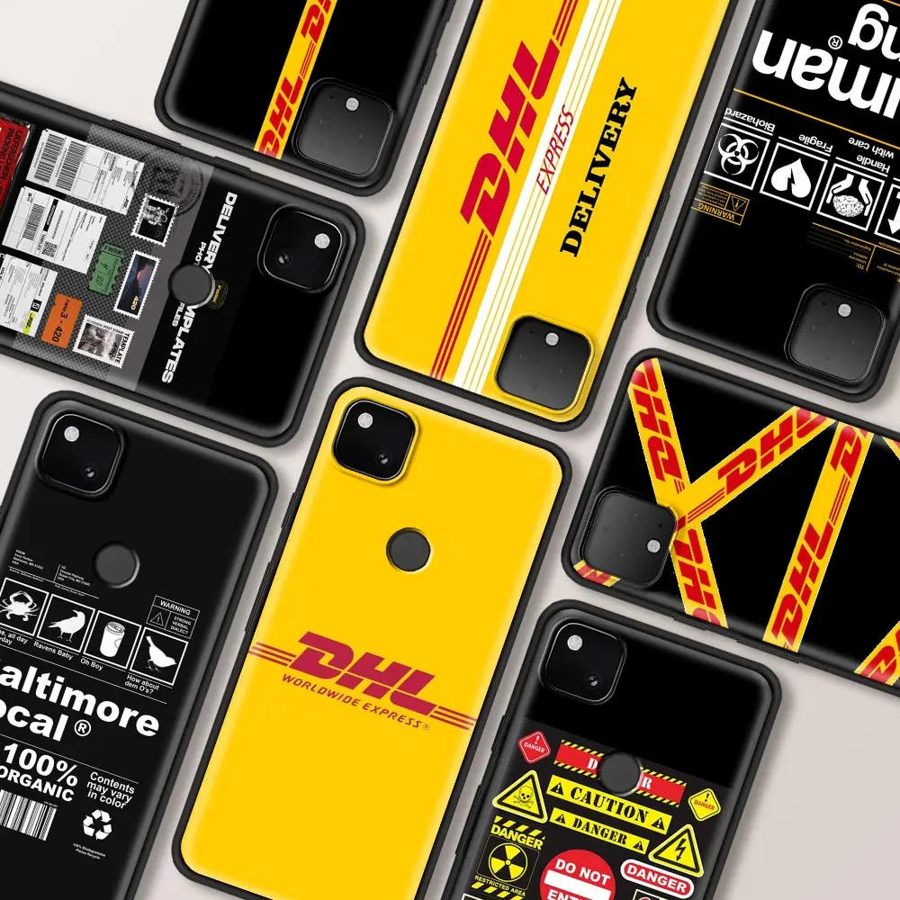 Dhl экспресс противоударный чехол для Google Pixel 4 XL оболочка 4a телефон Мягкий Fundas Coque