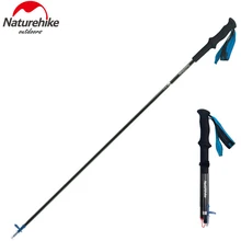 Сверхлегкие складные трости для спортивной ходьбы, 4 сустава, палочки из углеродного волокна, персонал, походный альпеншток 110/120/130 см
