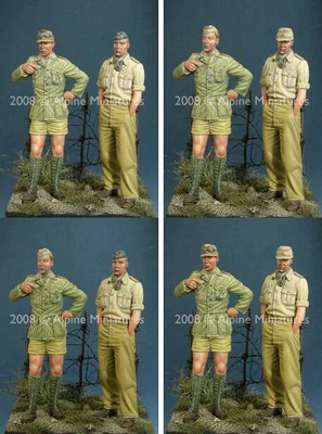 

1/35 Resin Model Building Kit Figure Summer armored division