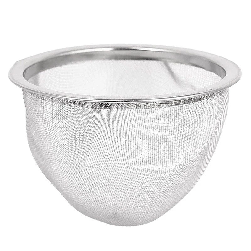 Metal household tea leaves strainer teapot filter, 70mm diameter