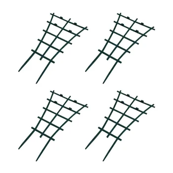 

2/4x Plant Trellis Planter Fan Climbing Plants Support Frame Garden Flower Plant Pergolas