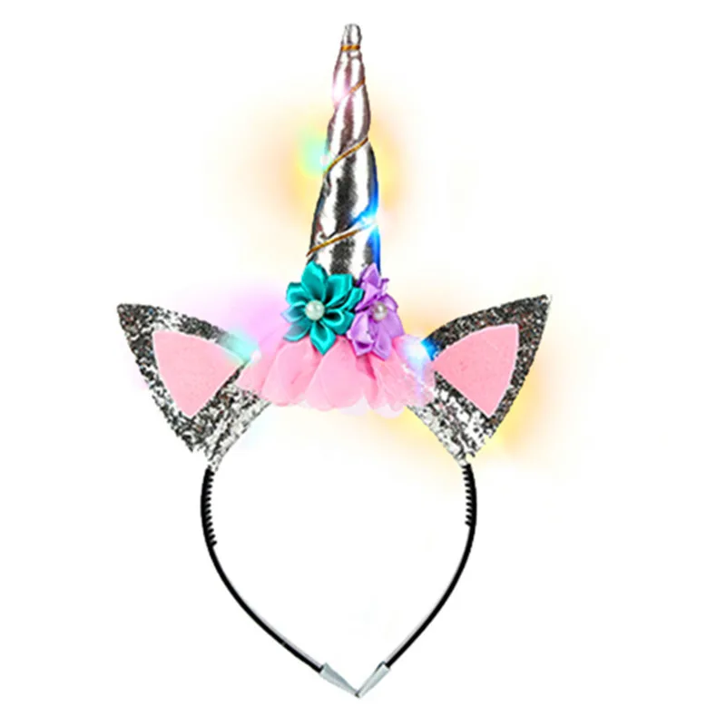 Christmas Unicorn Glowing Dress With LED Lights