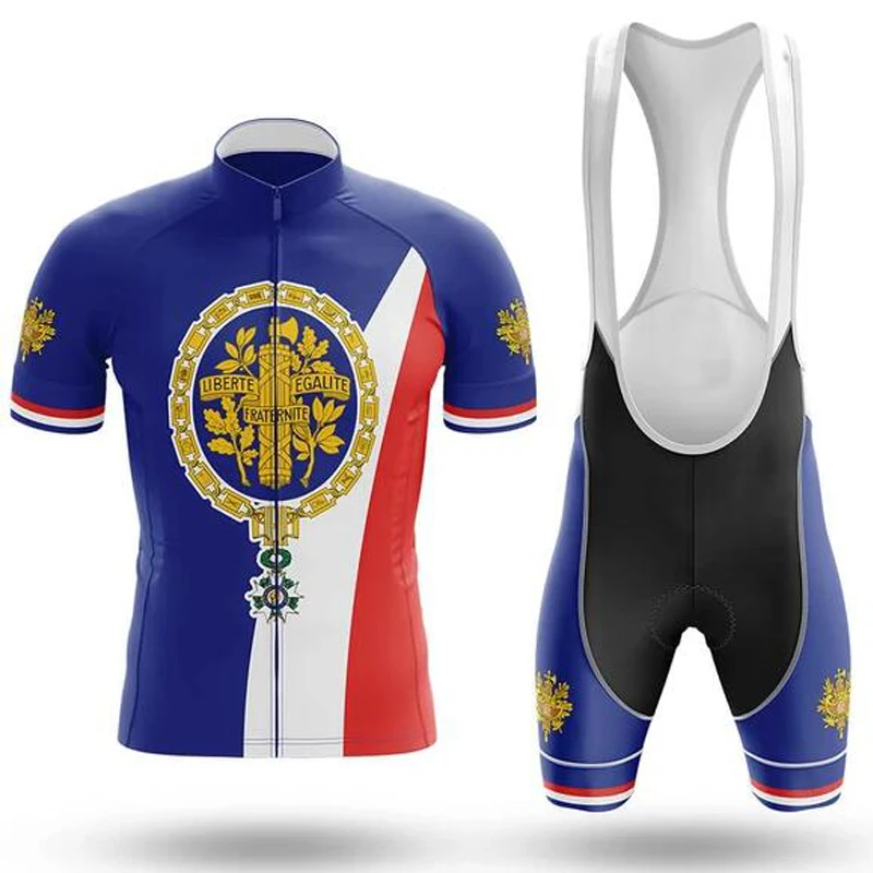 Франция Велоспорт Джерси 2020 одежда для велоспорта Pro Team летние дышащие MTB