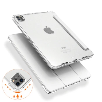 

Case for iPad Pro 11 12.9 inch 2020 Cover Shock-Resistant Back Smart Cover for iPad 10.2 2019 Pro 10.5 Air 10.5 Mini 45 Capa