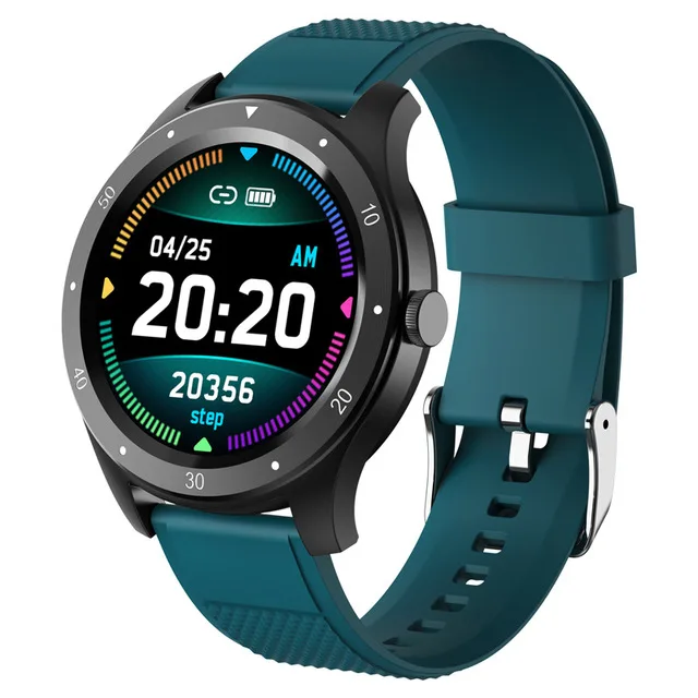 S6 Смарт-часы спортивный водонепроницаемый браслет мониторинг сердечного ритма кровяное давление движение шаг Bluetooth браслет для IOS Android - Цвет: Зеленый