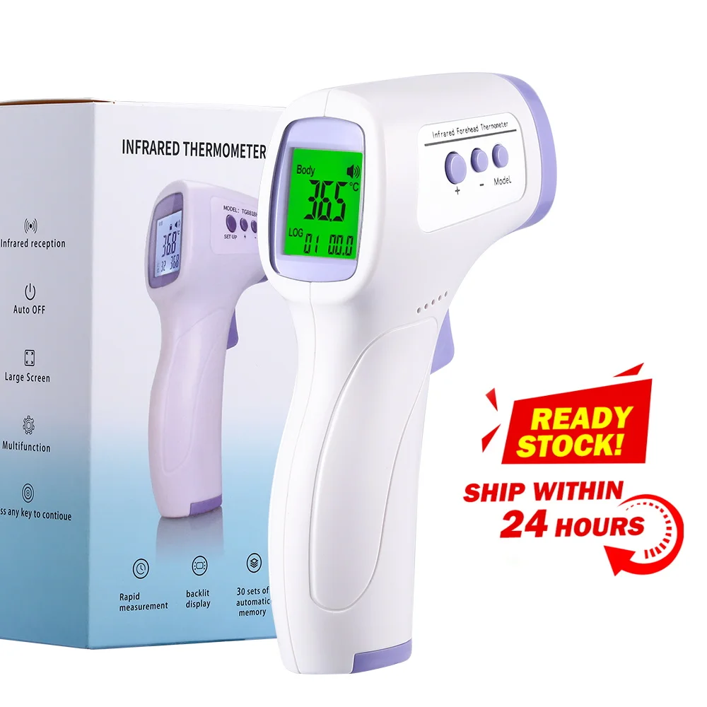 

Forehead Thermometer Fever Digital Measure Tool Non Contact Infrared Thermometer Body Temperature For Baby Adult