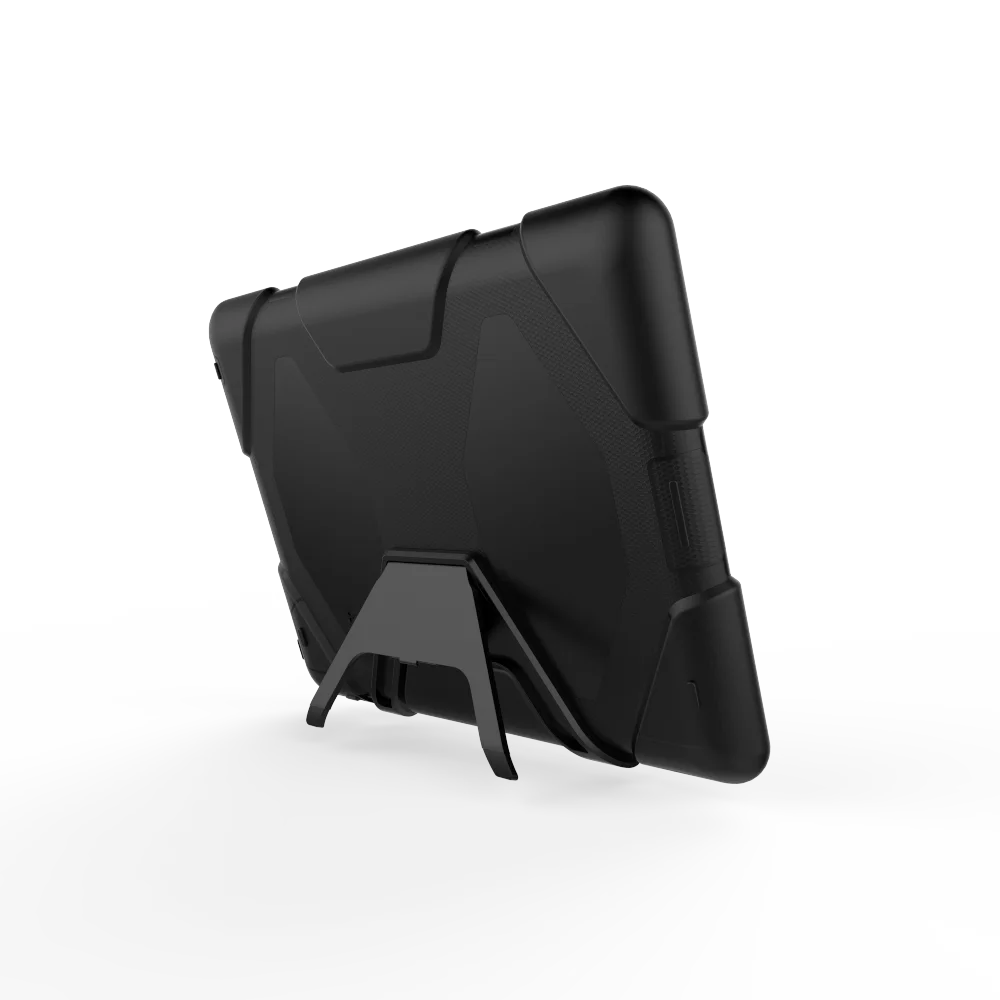 Для iPad 2/iPad 3/iPad 4 чехол трехслойный ударопрочный сверхмощный силиконовый чехол из ТПУ со встроенным защитным чехлом для экрана