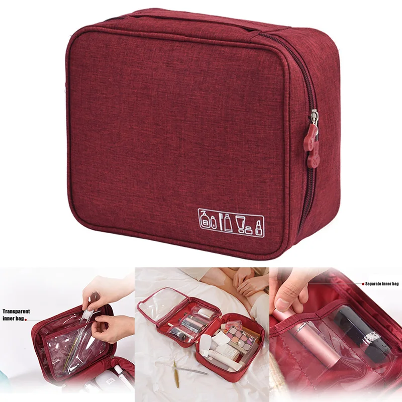 Multifunctional Storage Bag Portable Waterproof Cosmetic Wash Bag for Travel Holidays LXY9