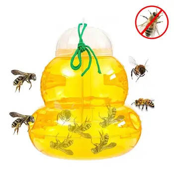 

1 Pcs Bee Trap Catcher Wasp Trap Fly Flies Insect Bug Honey Pots Hanging Honey Pot Trap Catcher Killer No Poison Fast Shipping