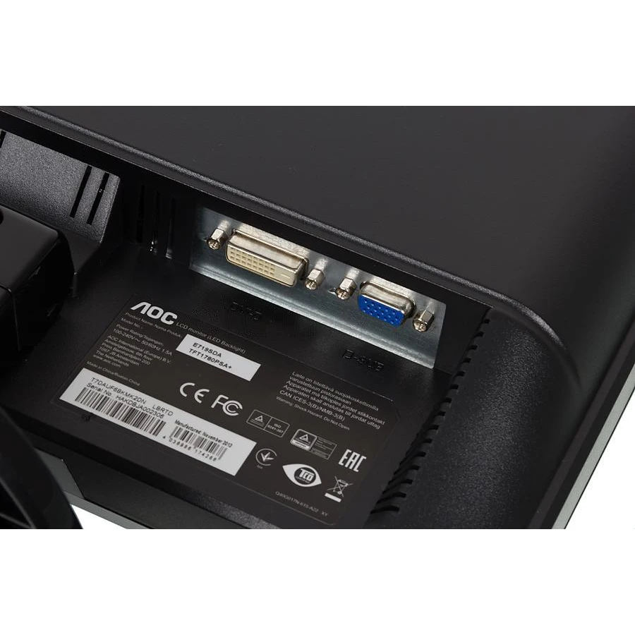 Монитор AOC 17" e719sda(00/01) серебристый TN+film LED 5ms 5:4 DVI M/M Mat 250cd