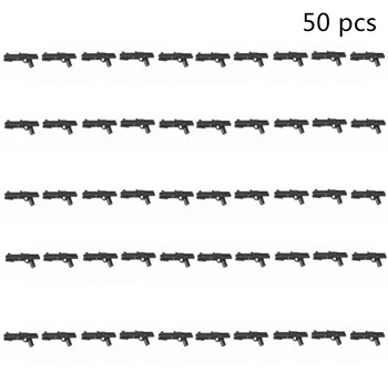 

50Pcs Modern Figure Weapon Building Block Toy For 100% Branded Building Blocks For Children Kids Educational Toys Birthday Gift