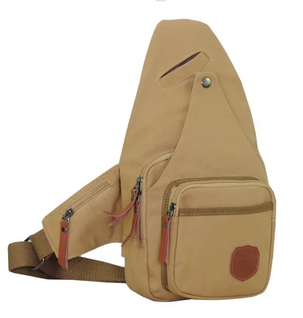 

Every New Style Canvas Bag New Style Korean-style Men Chest Bag Fashion Casual Travel Bag