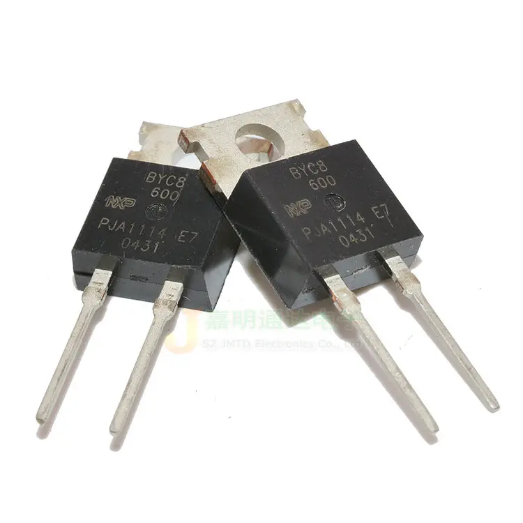 5 шт./BYC8-600 BYC8-220 600V 8A