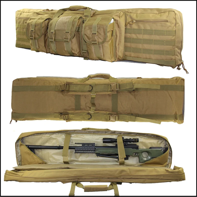 47 ''120 см Военная Сумка molle Rifle Пистолет Чехол тактический наплечный Пакет air rifle охотничья сумка для M249 карабин AK47 M4 M16 пистолет