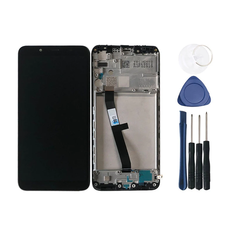 Axisinternational для 5,4" Xiaomi Redmi 7A MZB7995IN M1903C3EG ЖК-дисплей+ сенсорная панель дигитайзер рамка дисплея