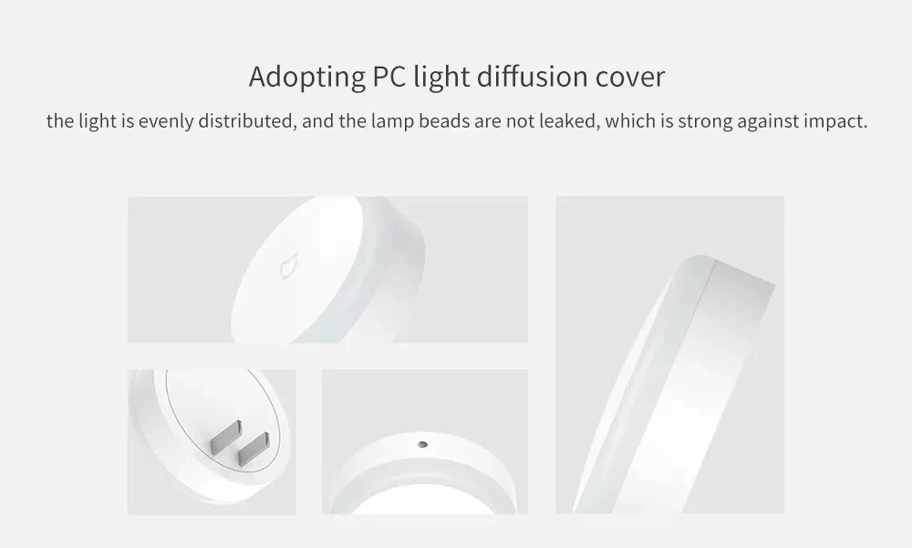 Xiaomi Mijia светодиодный подключаемый Ночной светильник, умный светильник, Сенсорный автоматический светильник, теплый белый светильник для детской спальни