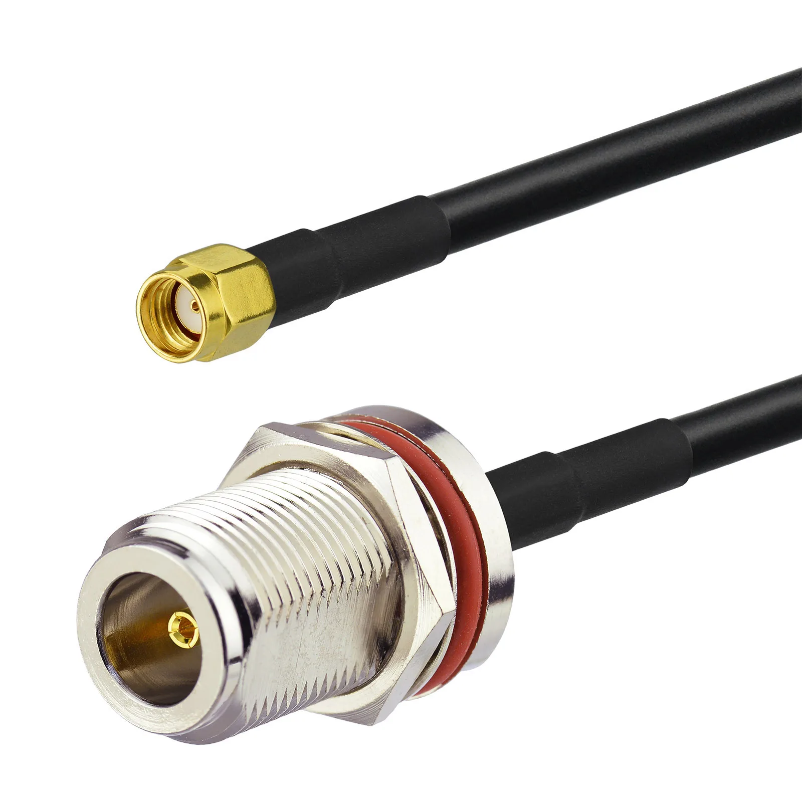 Superbat N Female to RP-SMA Male 20ft RG58 Low Loss Extension Cable for WiFi 4G LTE LoRa Antenna Nebra RAK Bobcat
