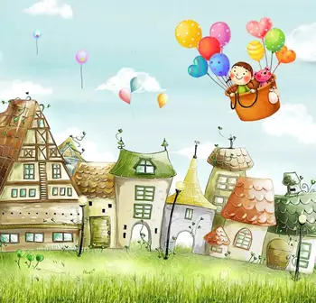 

[Self-Adhesive] 3D Cartoon Picture WG795 Wall Paper mural Wall Print Decal Wall Murals Belly