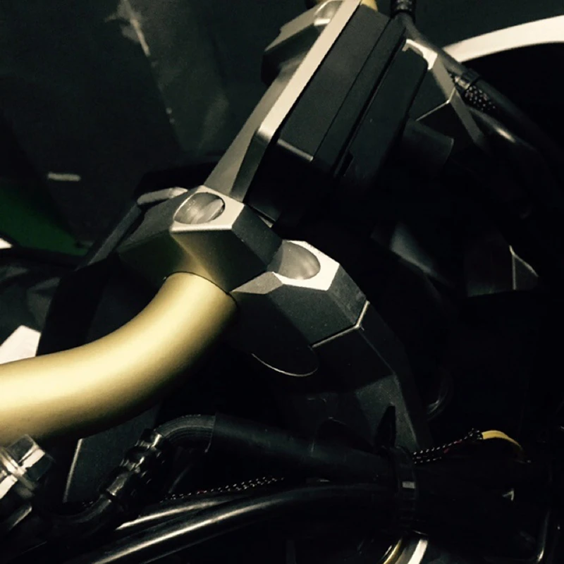 Руль Бар Riser Risers адаптер Riser 28 мм серебро 15 мм для HONDA X-ADV750 17-18