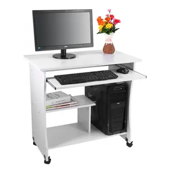 

Home Furniture Wooden Computer Laptop Desk Study Workstation Laptop Table Storage with Keyboard Shelf Computer Desk