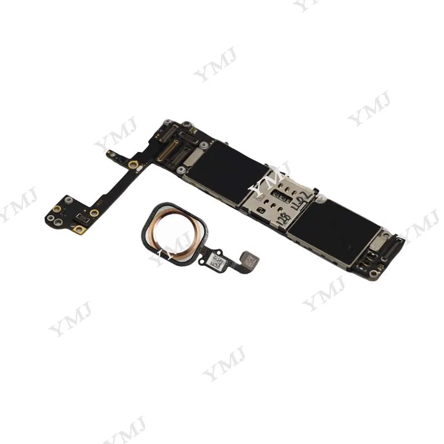 Материнская плата для iPhone 6 S 16 ГБ/64 Гб/128 ГБ с Touch ID оригинальная разблокированная