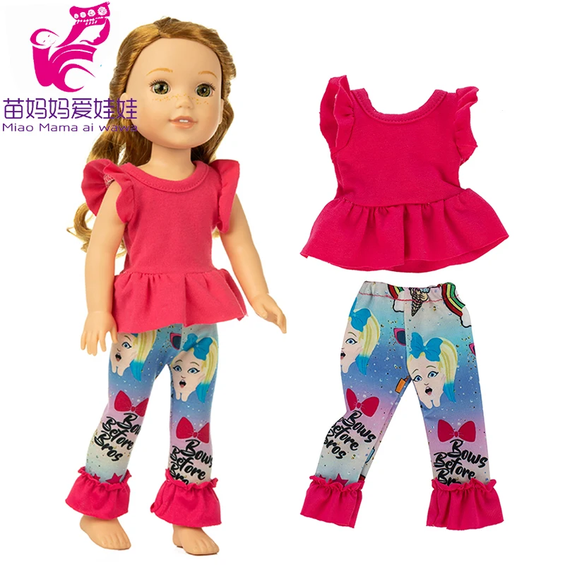 Подходит для куклы WellieWishers размером 14,5 Дюймов, платье Camille Ashlyn Kendall Emerson, одежда 38-36 см, Одежда для кукол sharon nancygirl - Цвет: A11